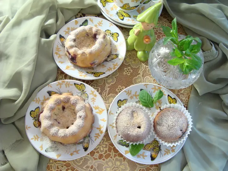 Кексы сметанные,очень вкусные.: шаг 9