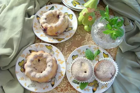 Кексы сметанные,очень вкусные.: шаг 9