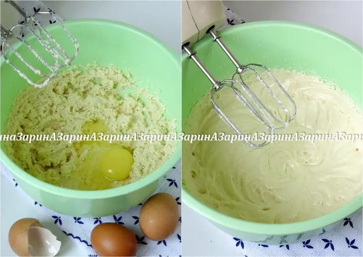 Маковые кексы с клубничным кёрдом.: шаг 3