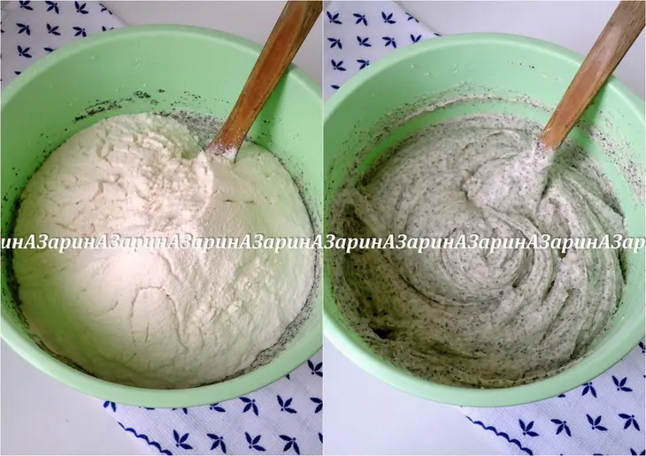 Маковые кексы с клубничным кёрдом.: шаг 5
