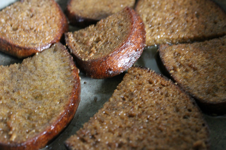Кepta duona- жареный хлеб или литовские гренки: шаг 5