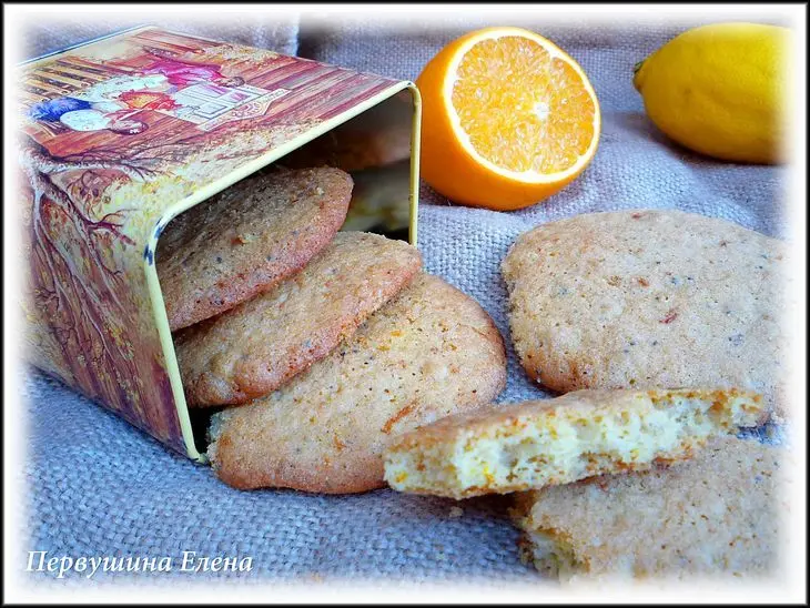 Овсяное печенье с маком и апельсиновой цедрой: шаг 13