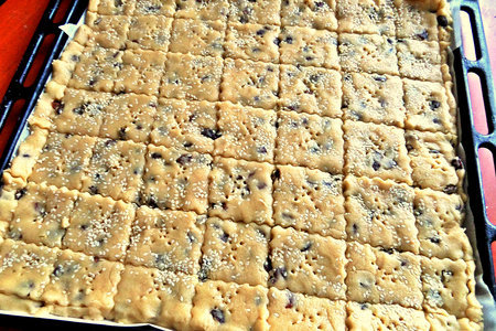 Песочное печенье с изюмом и сезамом (на майонезе): шаг 7