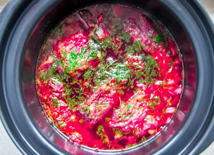 Борщ с карасями в мультиварке kitchenaid: шаг 5