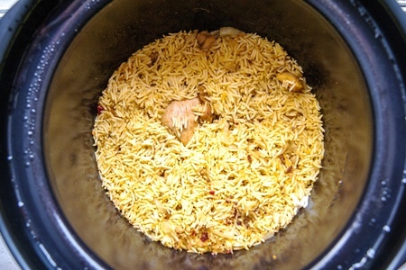 Индийское бирьяни с курицей в мультиварке kitchenaid: шаг 4
