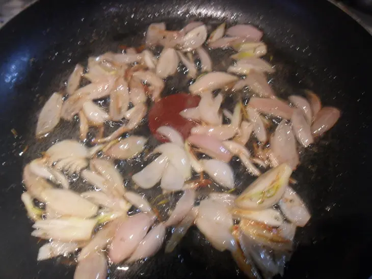 Салат с руколой и беконом: шаг 2