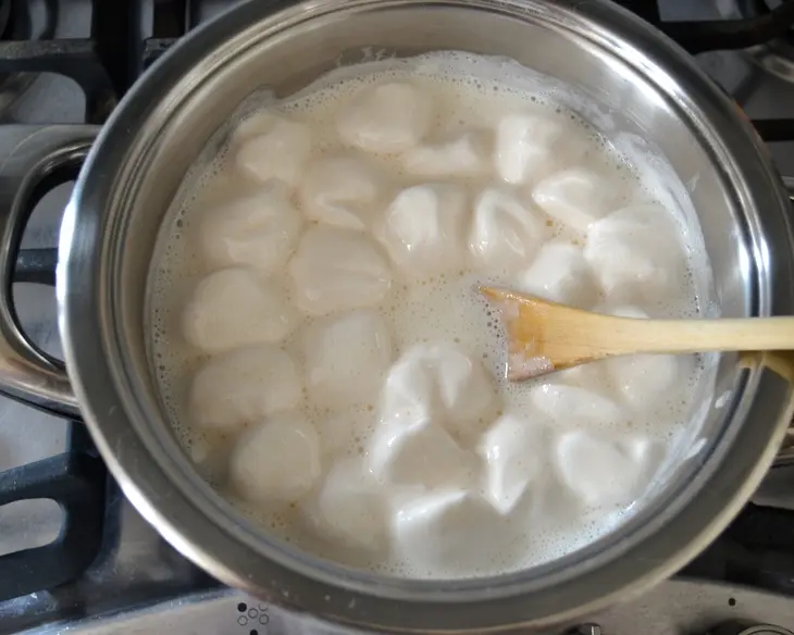 Брауни с шапочкой из маршмэллоу: шаг 6