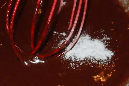 Мега шоколадные капкейки с шоколадным ганашем: шаг 5