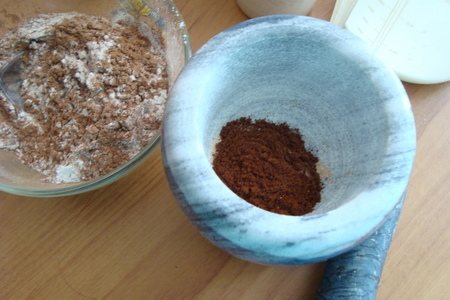Шоколадные капкейки "нежный шоколадно-кофейный шёлк": шаг 3