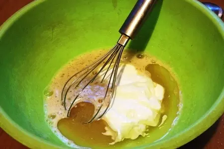 Кукурузно-маковый кекс "смородиновый микс": шаг 2