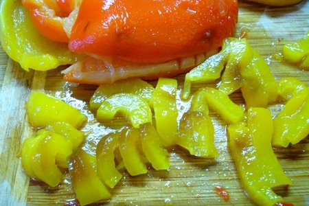 Салат из запеченного сладкого перца, моркови и лука: шаг 2