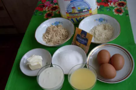Пирожное toffee cake: шаг 1