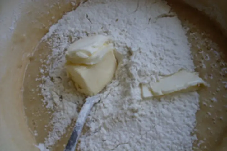Пирожное toffee cake: шаг 3