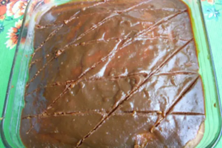 Пирожное toffee cake: шаг 7