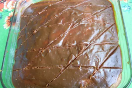 Пирожное toffee cake: шаг 7