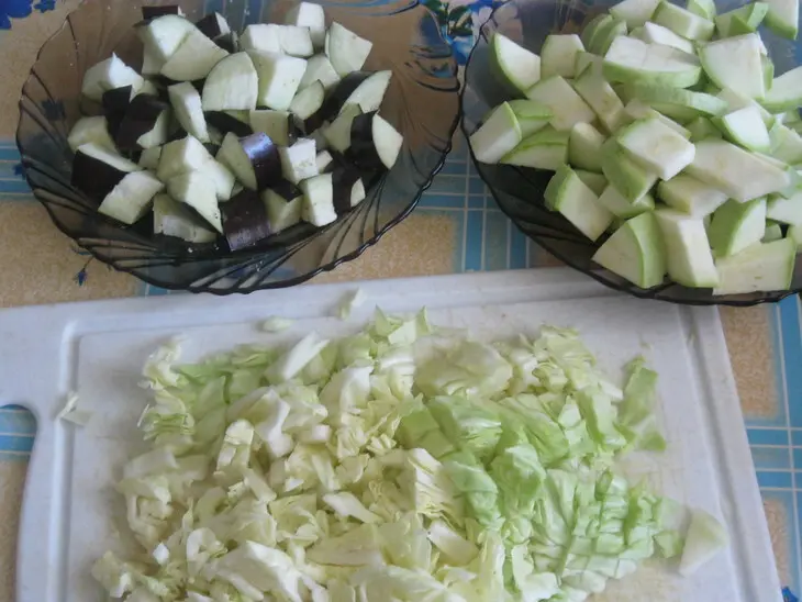 Рагу с овощами и мясом: шаг 3