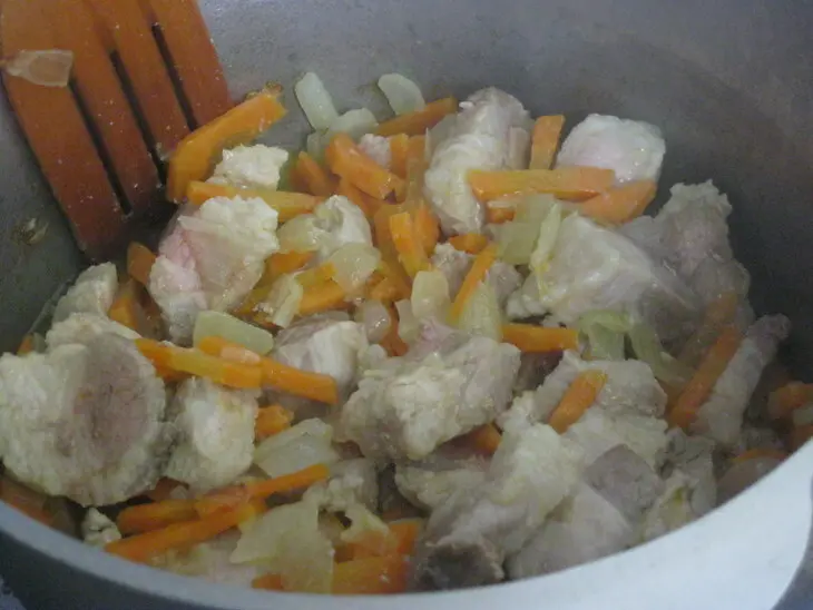 Рагу с овощами и мясом: шаг 4