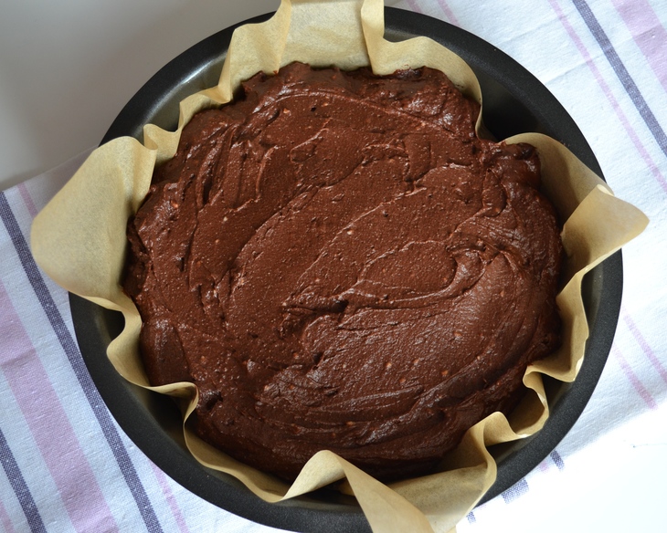 Шоколадный пирог с рикоттой: шаг 6