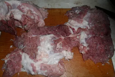 Мясо в мятно-йогуртной подливе: шаг 1
