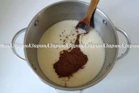 Торт медовый, шоколадный: шаг 2