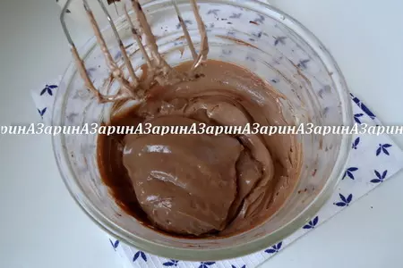 Торт медовый, шоколадный: шаг 12