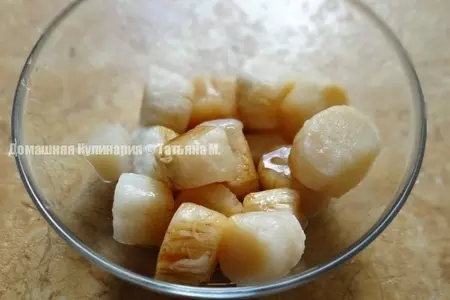 Морские гребешки с щавелевым соусом: шаг 3