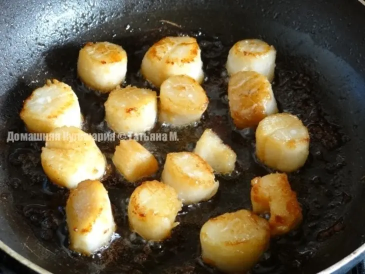 Морские гребешки с щавелевым соусом: шаг 4