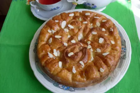 Пирог зимние розы: шаг 8