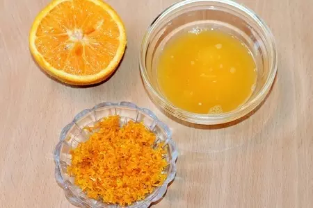 Апельсиновые мадлены с ликером: шаг 2