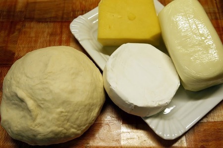 Фритированные сырные равиоли: шаг 1