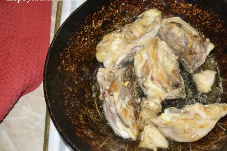 Окорочка в ореховом соусе: шаг 2