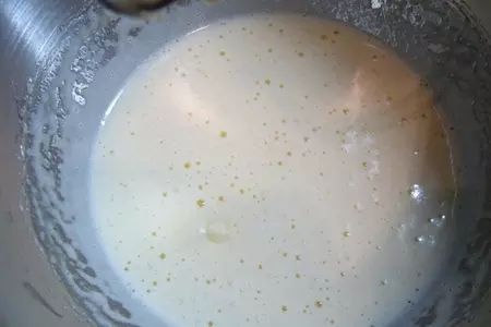 Миндальное мадлен с шоколадной пастой: шаг 2