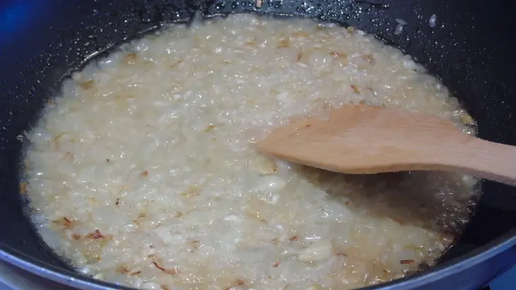 Ризотто с морепродуктами: шаг 3