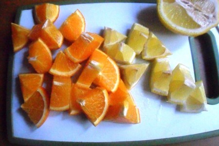 Апельсиново-лимонный пирог с шоколадными каплями: шаг 2