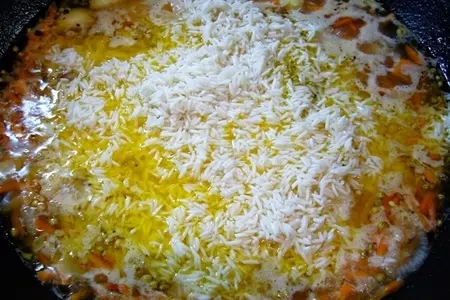 Пилаф с курицей: шаг 7