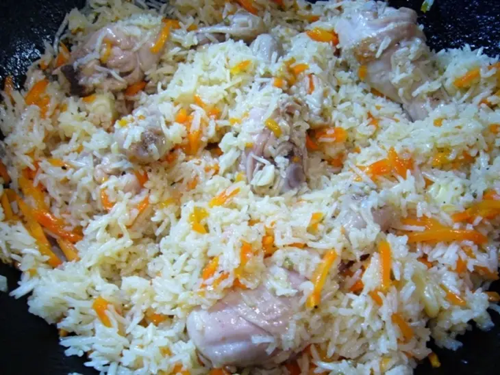 Пилаф с курицей: шаг 9