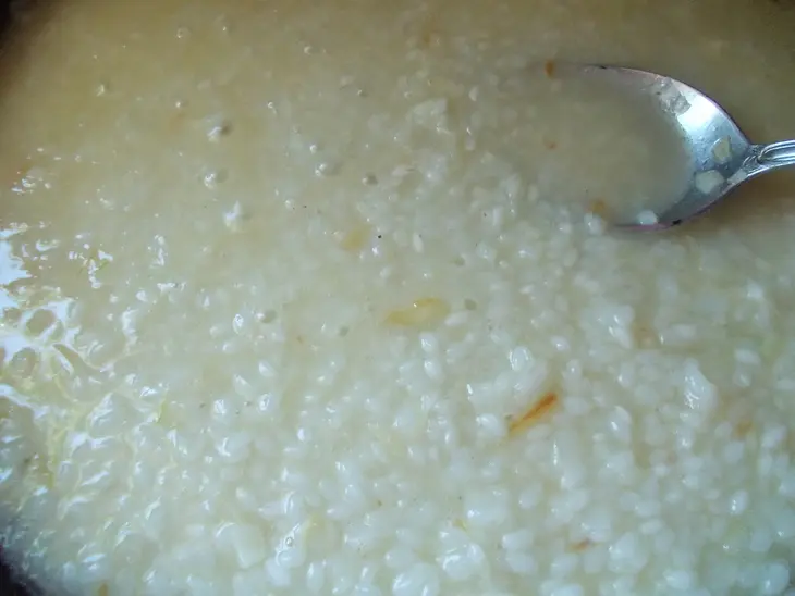 Ризотто с молодой морковью и горошком: шаг 6