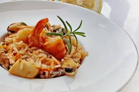 Арош де  маришку - португальская паэлья: шаг 6