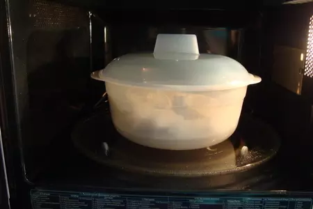 Морепродукты в свч за 8 минут: шаг 3