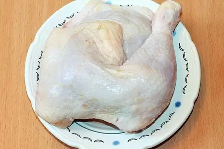 Азербайджанский плов с курицей и зеленью: шаг 4