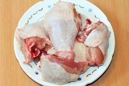Азербайджанский плов с курицей и зеленью: шаг 5