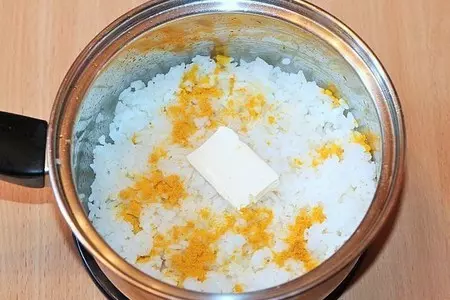 Азербайджанский плов с курицей и зеленью: шаг 8