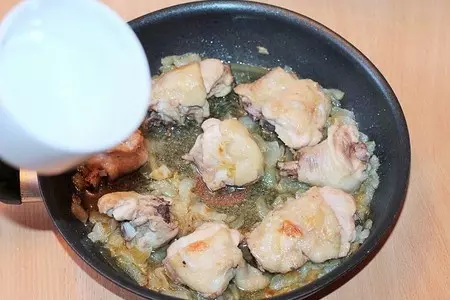 Азербайджанский плов с курицей и зеленью: шаг 9