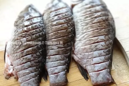 Карась-гриль вкуснющий: шаг 1