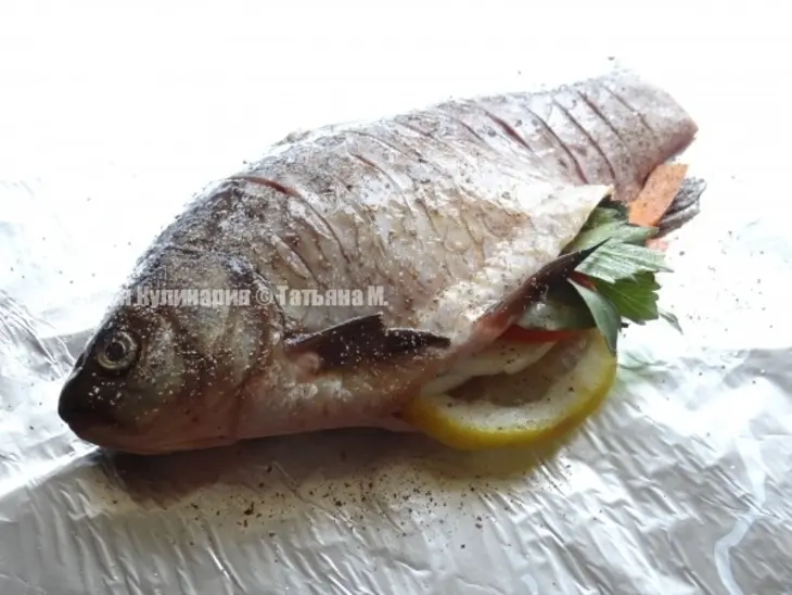 Карась-гриль вкуснющий: шаг 4
