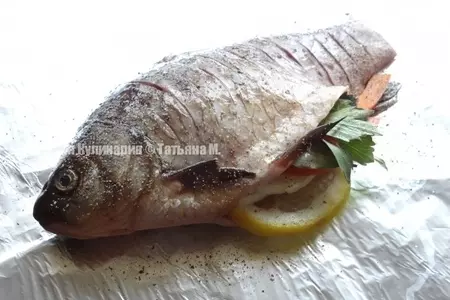 Карась-гриль вкуснющий: шаг 4