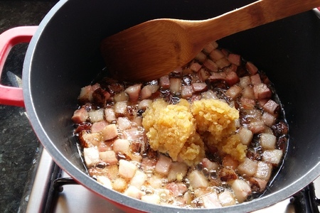 Креветки в сливочно-чесночном соусе с беконом: шаг 5