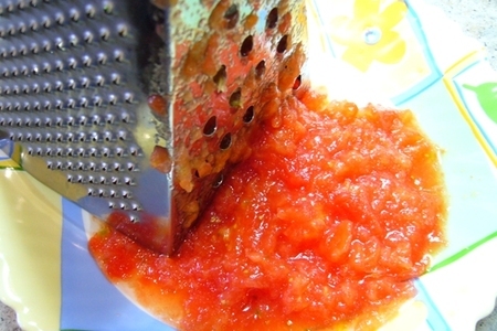 Рис с чесночно-томатным соусом и хрустящим беконом: шаг 3