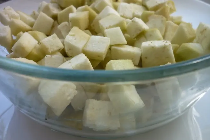 Баба гануш (baba ganoush) в свч за 5 минут: шаг 1
