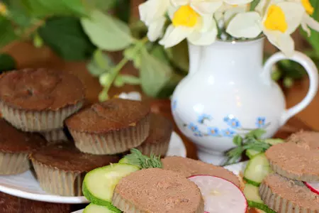 Диетический паштет из куриной печени за 5 минут: шаг 4